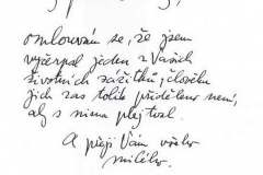 reakce Miloše Formana na můj dopis