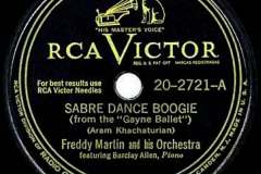 Šavlový tanec jako boogie-woogie