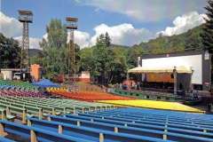 Letní-kino  na pohlednici