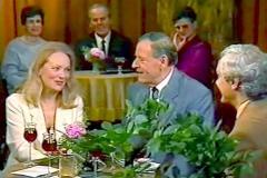 Barbara Polomská s Josefem Bekem v Kavárničce
