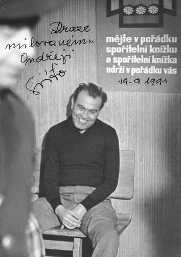 Mladý Vladimír Svitáček na snímku I.Soeldnera